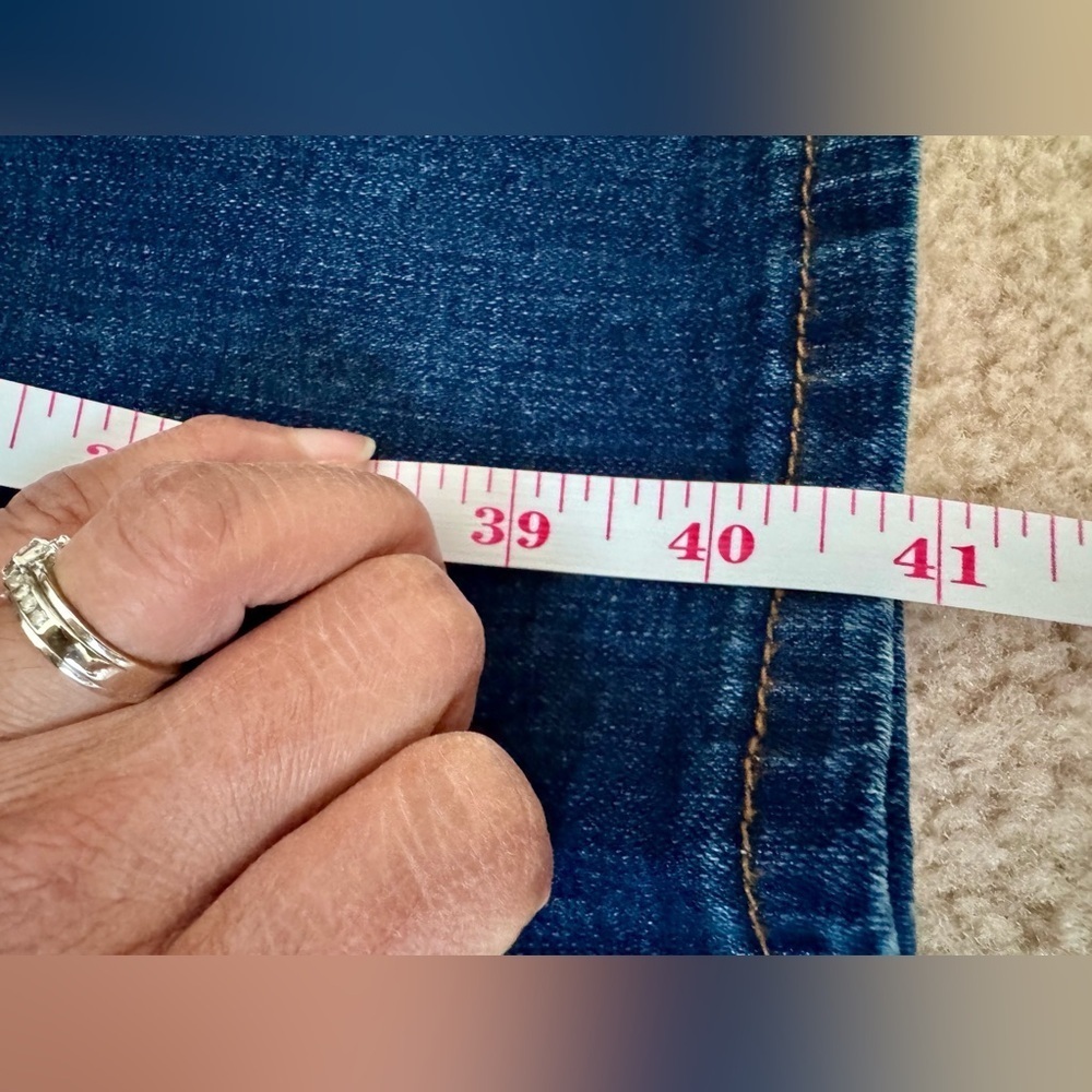 Kut From The Kloth Women’s Katy Boyfriend Blue Denim Jeans Size 14 - Picture 14 of 15